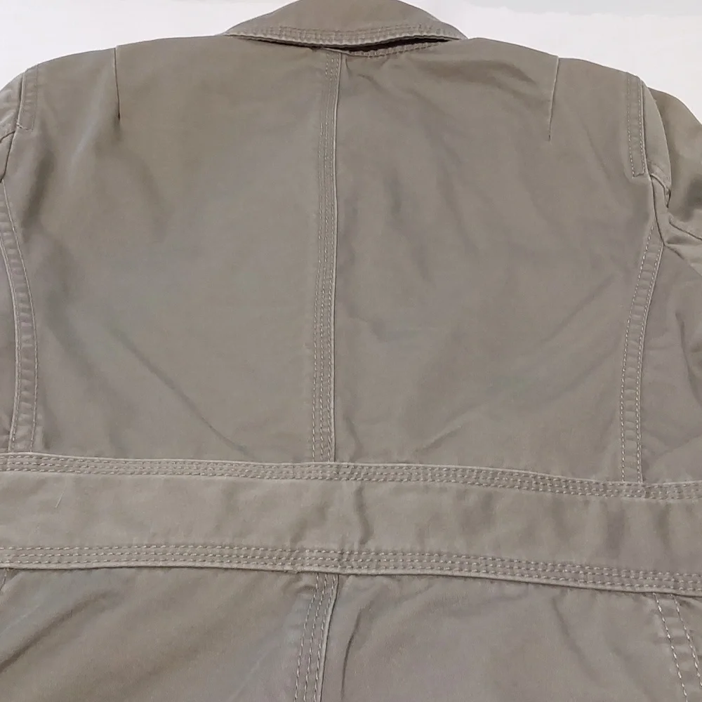 J. Crew Womans Utility/Field Jacket.‎ Light olive green. Sz XS. Excellent cond.